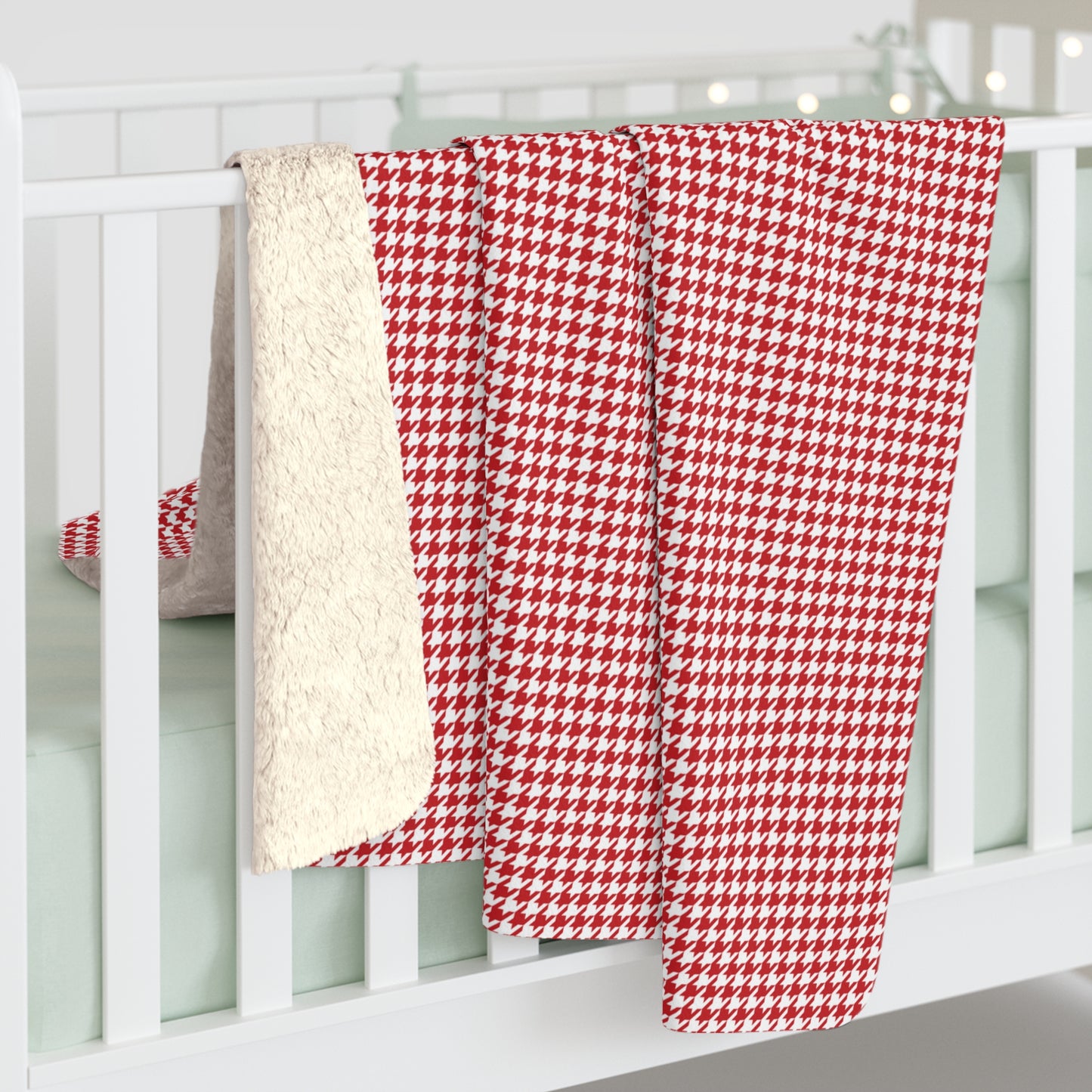 Sherpa Blanket | Madison, Wisconsin | Houndstooth