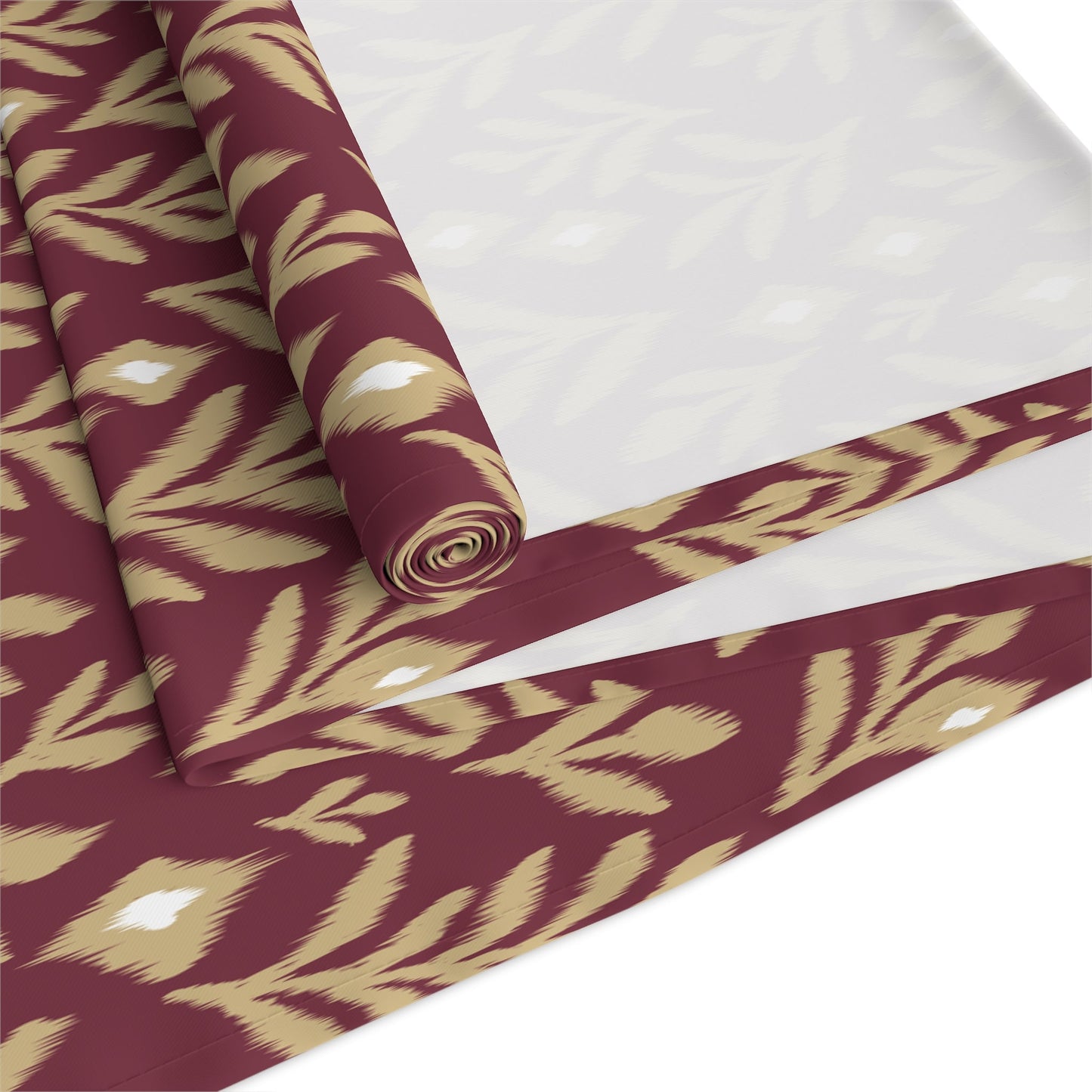 Table Runner | Maroon & Gold | Laurel