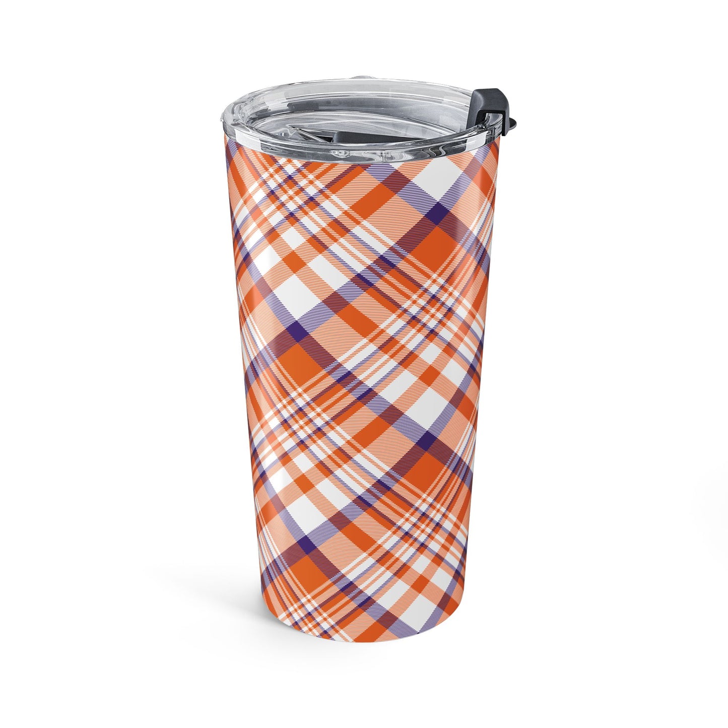 Tumbler | Clemson, South Carolina | Tartan