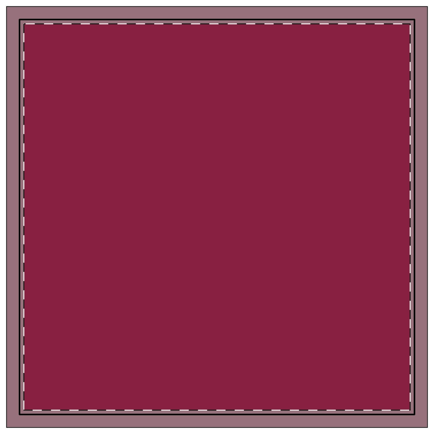Napkins | Maroon & Orange | Dark