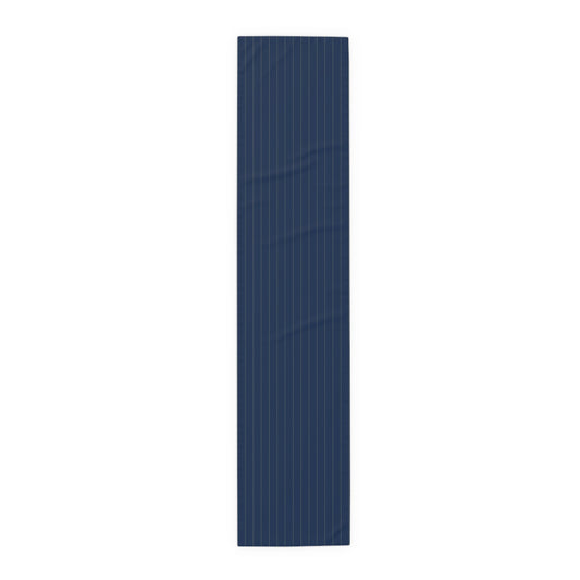 Table Runner | Blue & Gold | Pinstripe