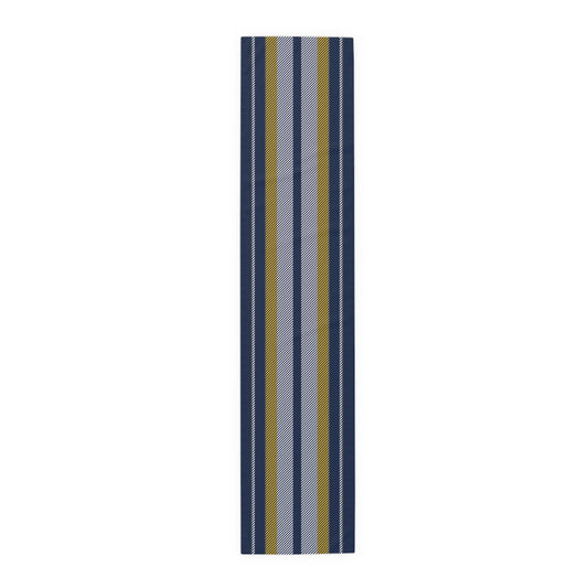 Table Runner | Yellow & Blue | Stripe