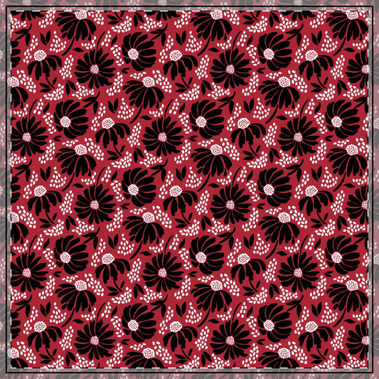 Tablecloth | Red & Black | Bellis