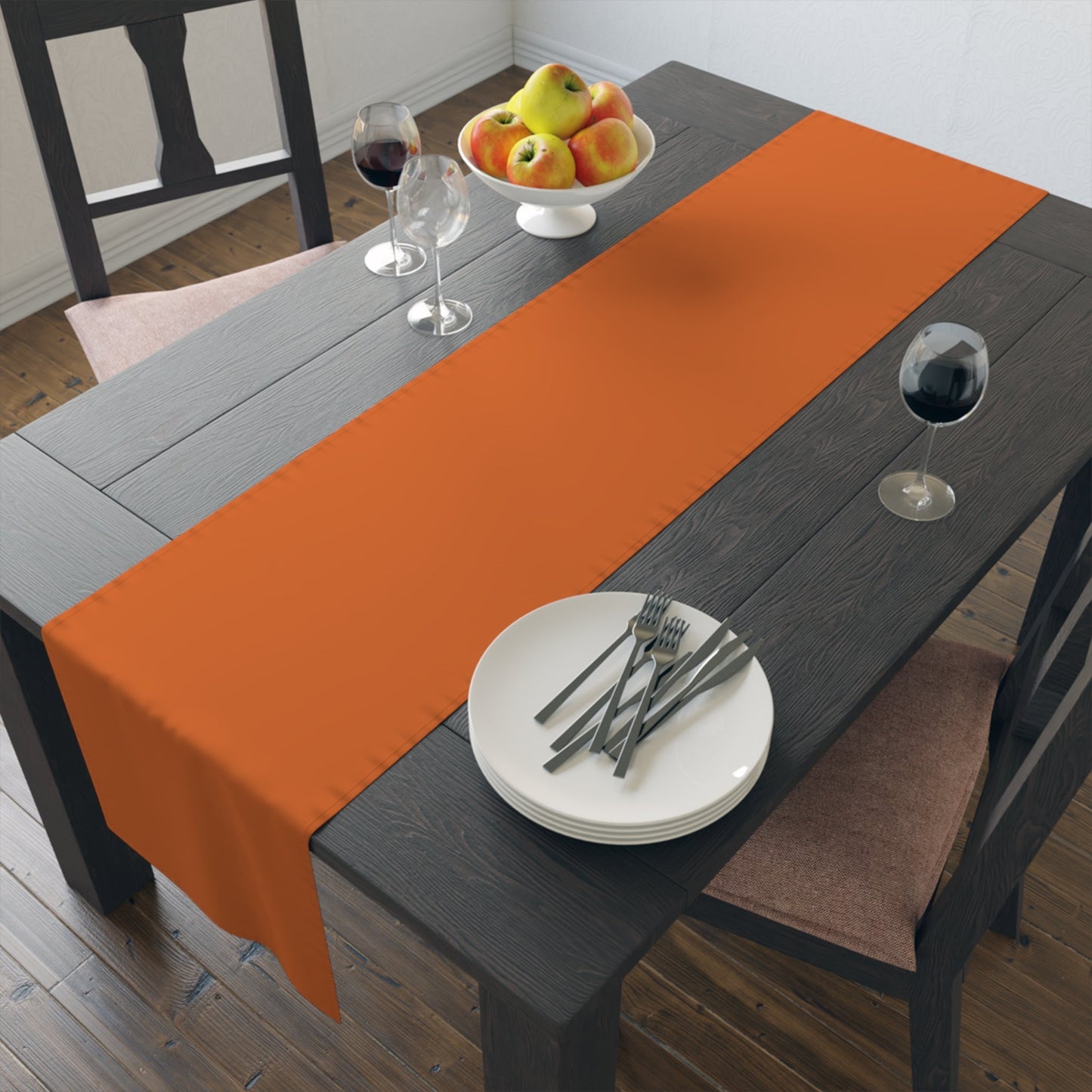 Table Runner | Orange & Blue | Light