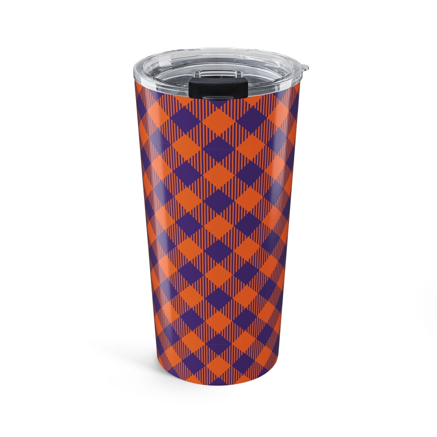 Tumbler | Clemson, South Carolina | Gingham
