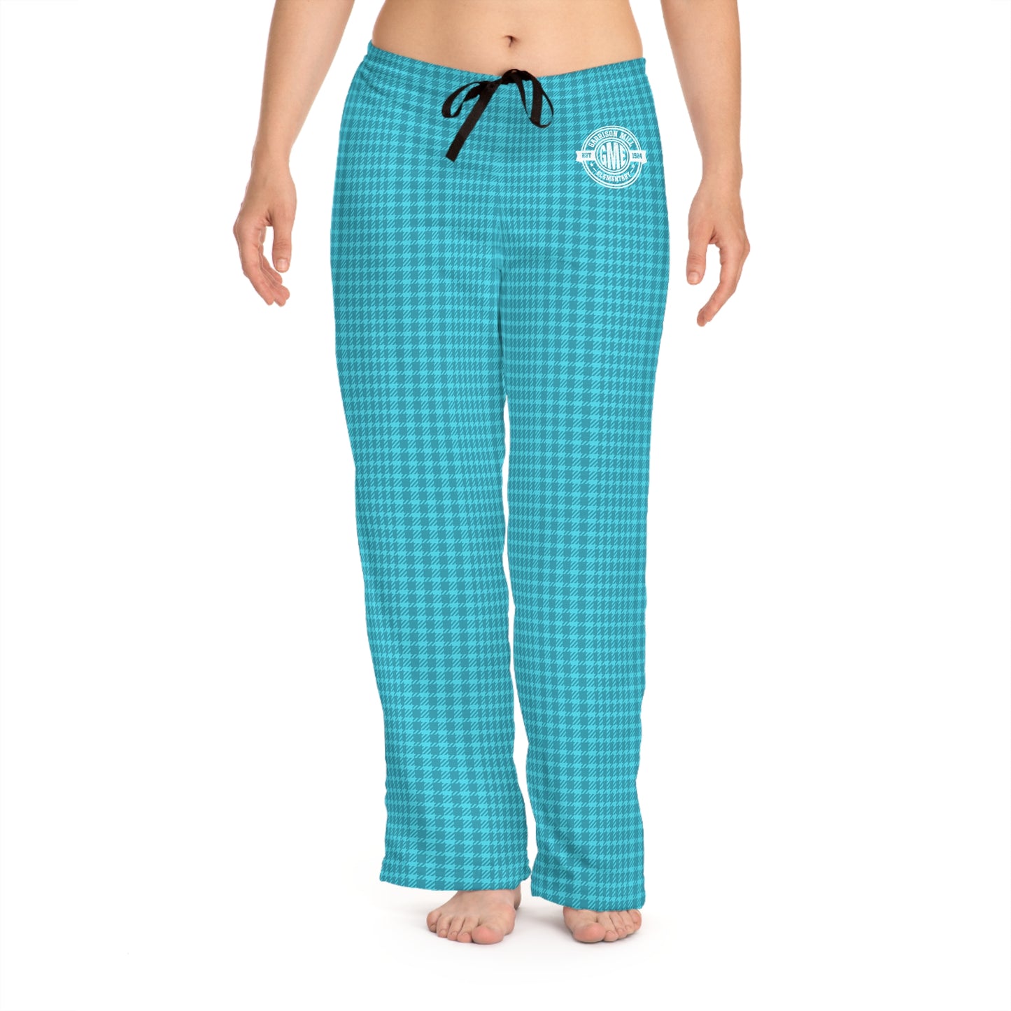 Adult PJ Pants | Greyhounds | Teal Tartan