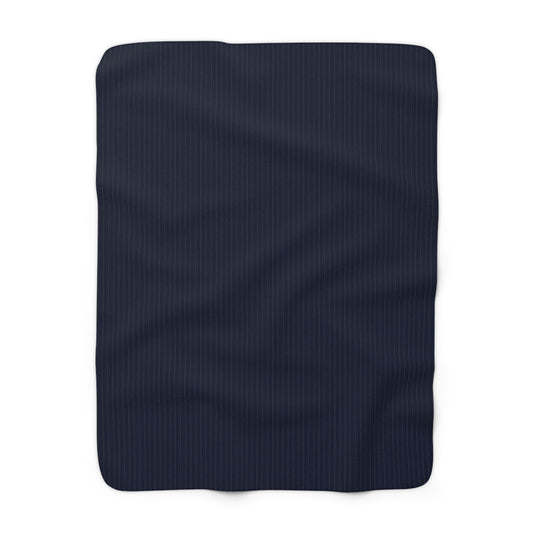 Sherpa Blanket | Storrs, Connecticut | Pinstripe