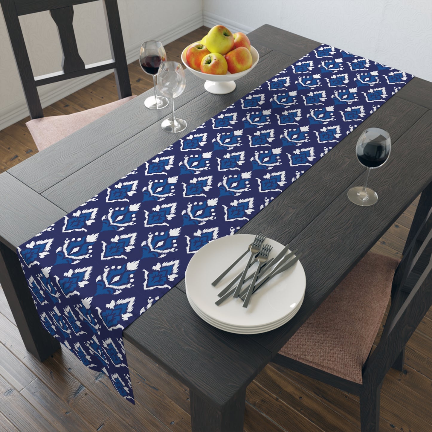 Table Runner | Durham, North Carolina | Ikat