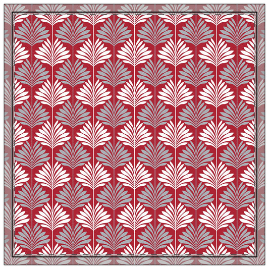 Napkins | Red & Gray | Deco
