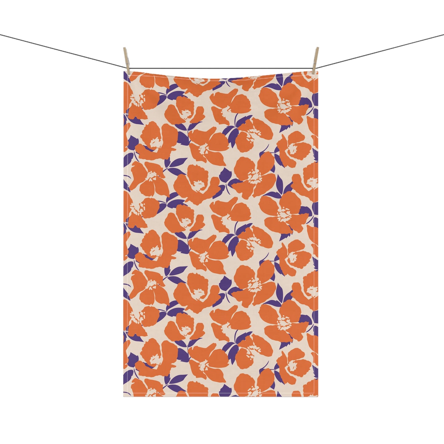Tea Towel | Clemson, SC | Poppy