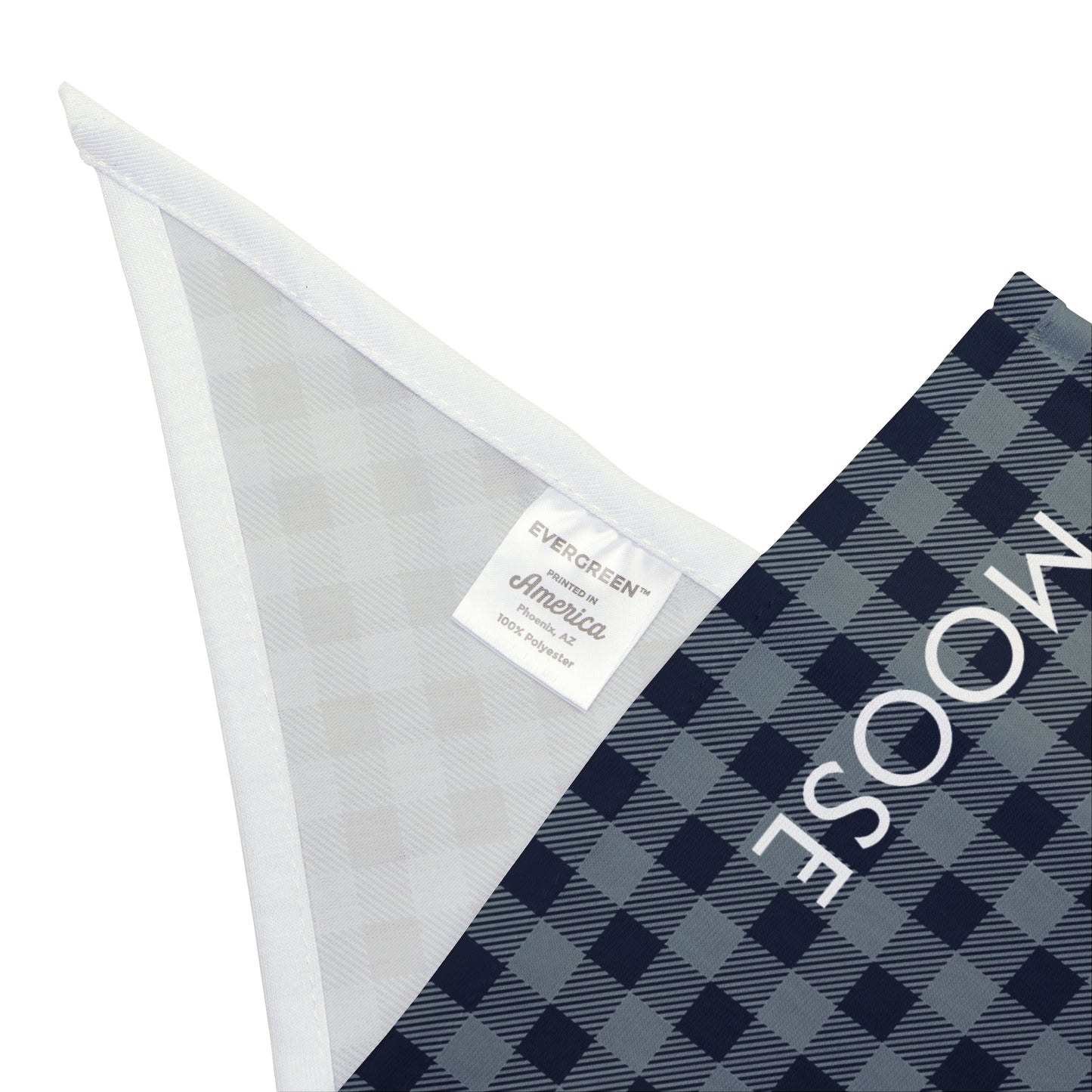 Pet Bandana- Personalized | Navy & White | Gingham