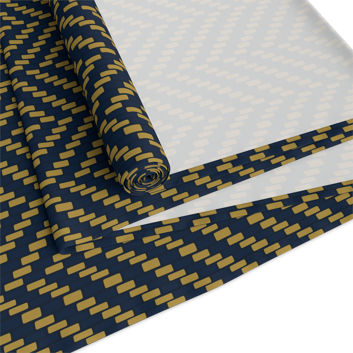 Table Runner | Notre Dame, Indiana | Herringbone