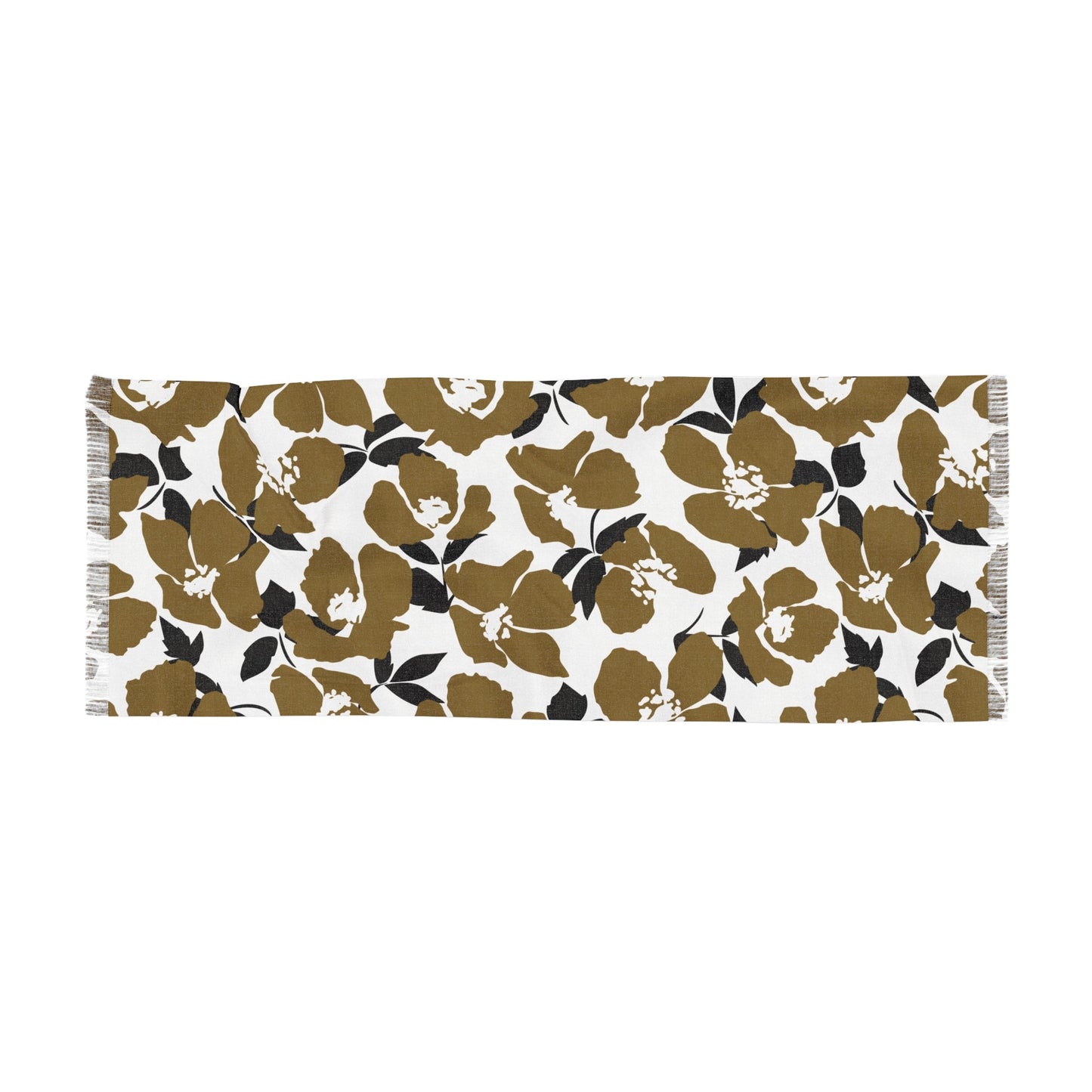Scarf | Black & Gold | Poppy