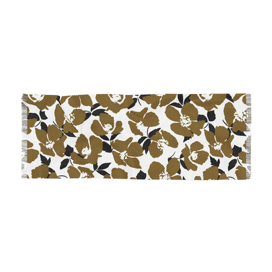 Scarf | Black & Gold | Poppy