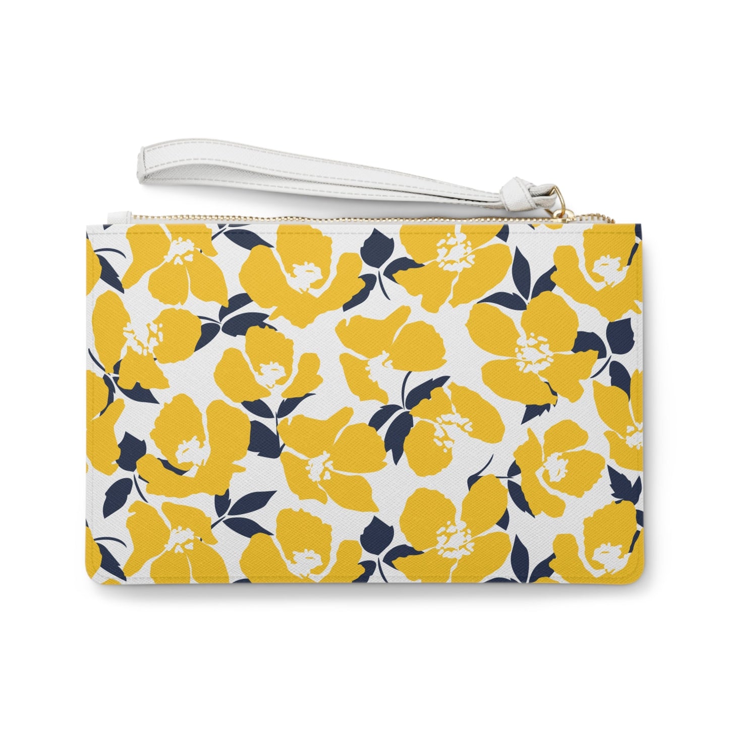 Clutch Bag | Yellow & Blue | Poppy