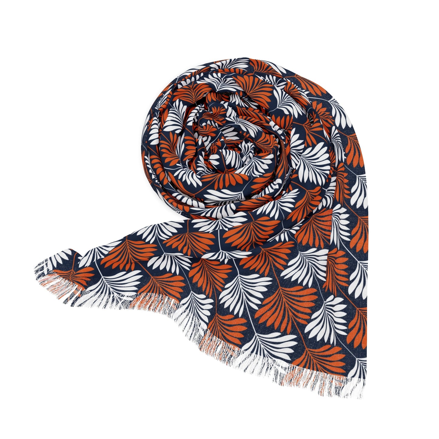 Scarf | Orange & Blue | Deco