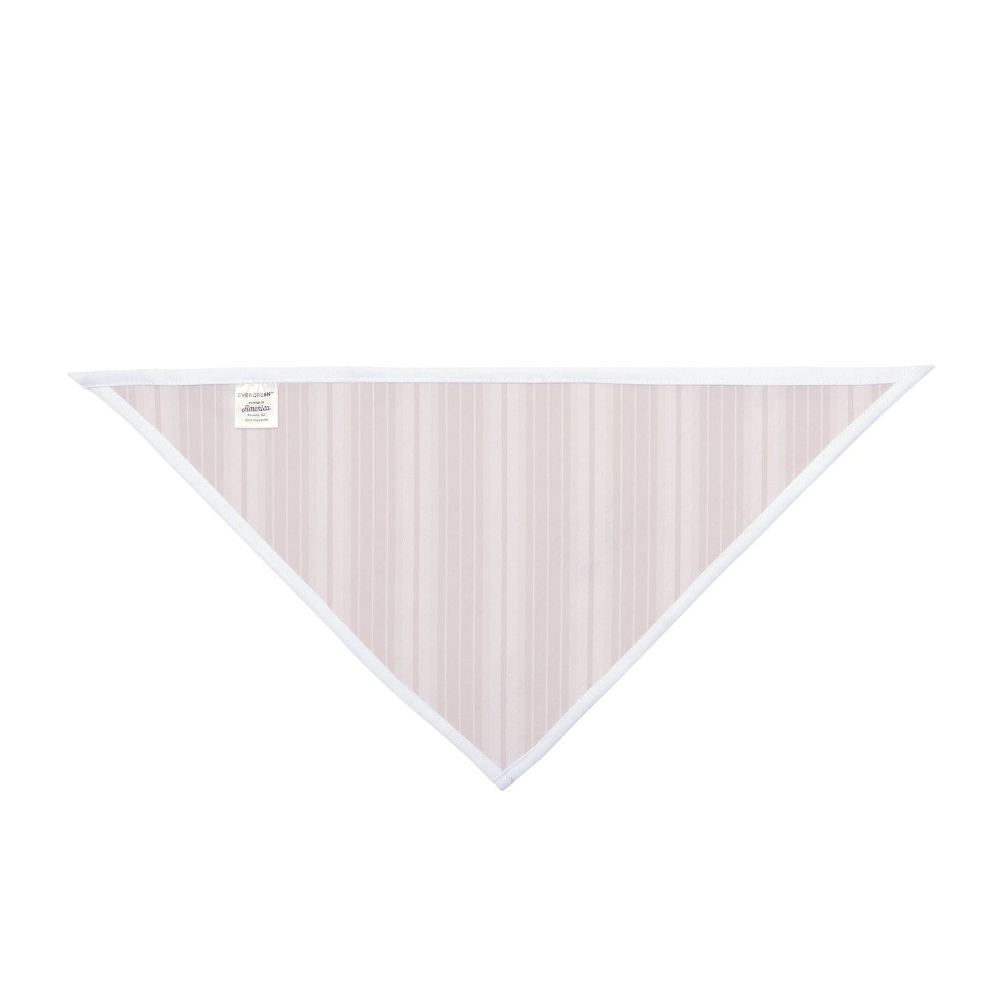 Pet Bandana | Maroon & White | Stripe