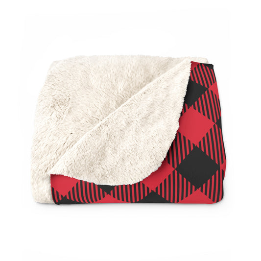 Sherpa Blanket | New Brunswick, New Jersey | Gingham