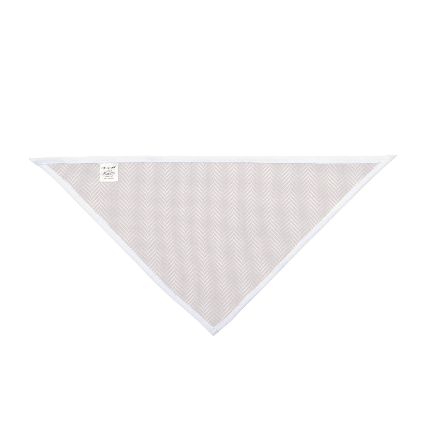 Pet Bandana | Maroon & White | Herringbone