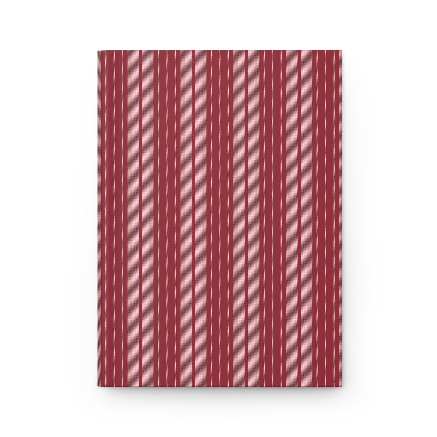 Journal | Maroon & White | Stripe