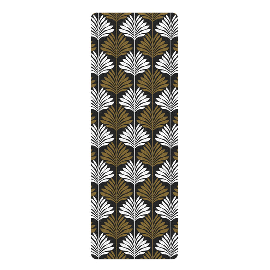 Yoga Mat | Black & Gold | Deco