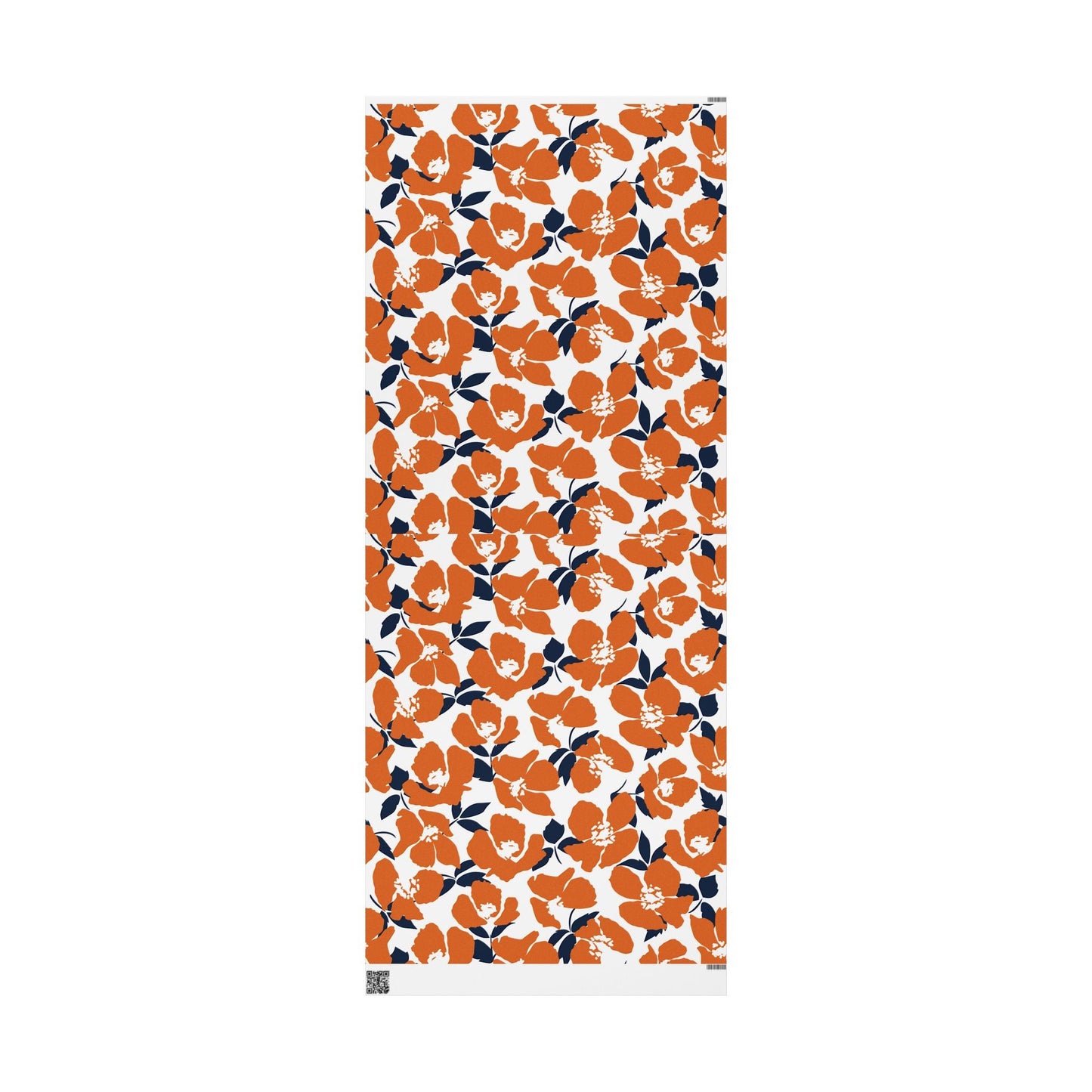 Gift Wrap | Orange & Blue | Poppy