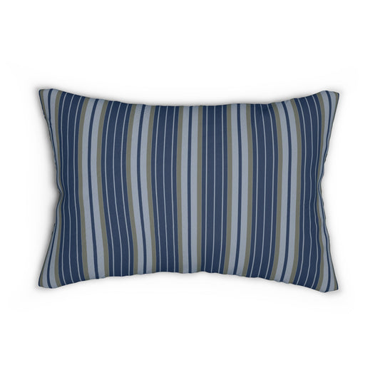Pillow | Blue & Gold | Stripe