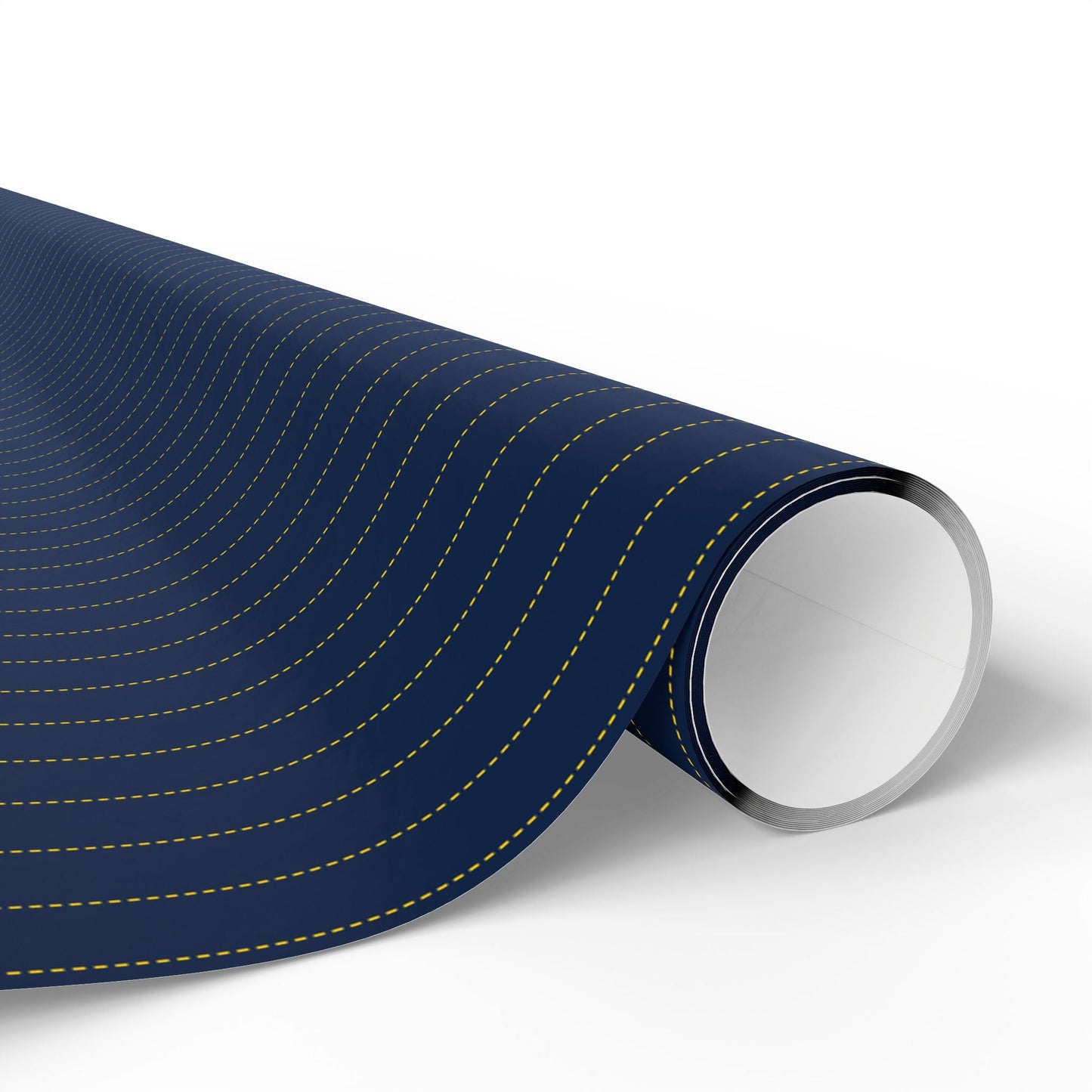 Gift Wrap | Yellow & Blue | Pinstripe