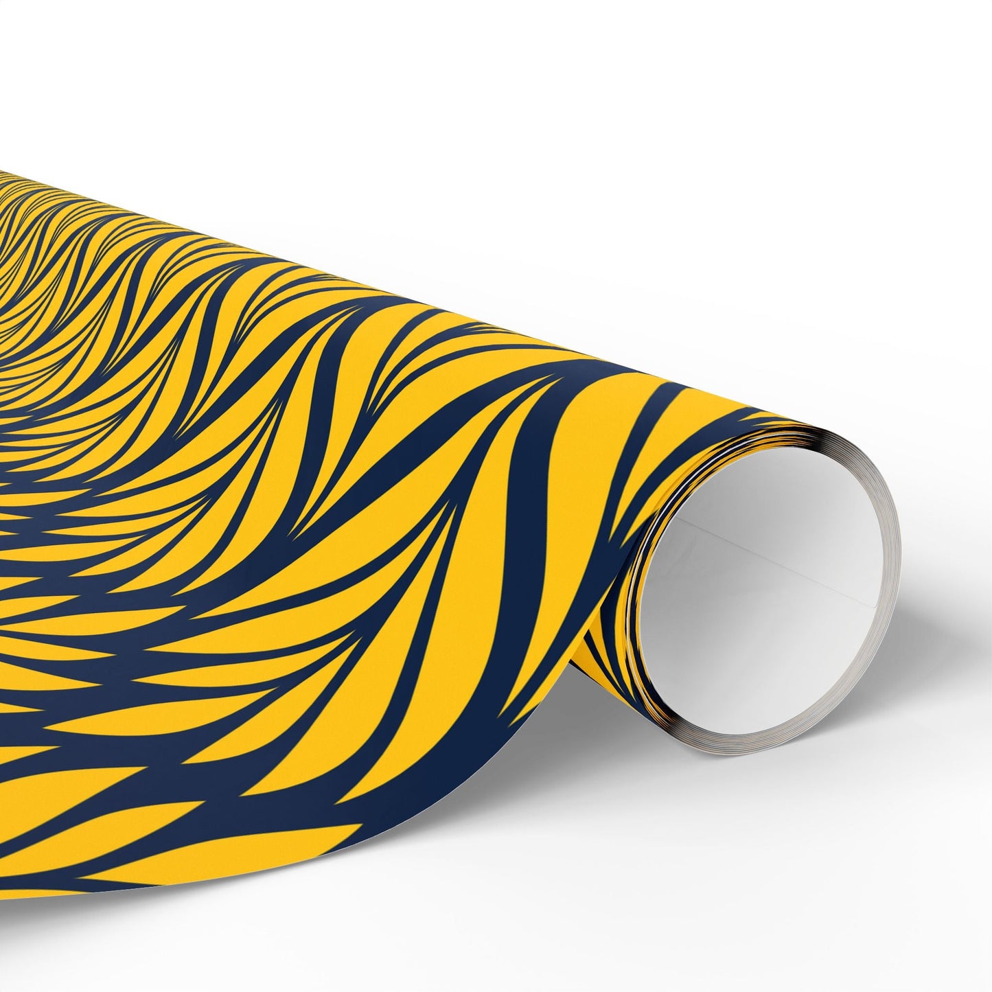 Gift Wrap | Yellow & Blue | Palm