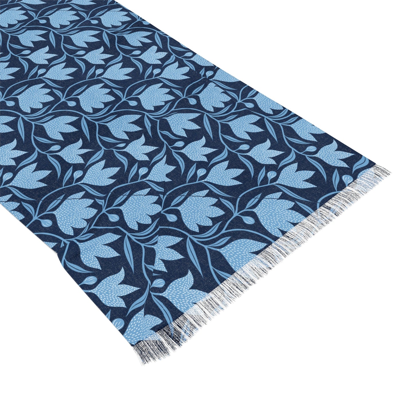 Scarf | Light Blue & White | Magnolia