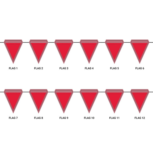 Flag Garland | New Brunswick, New Jersey | Light