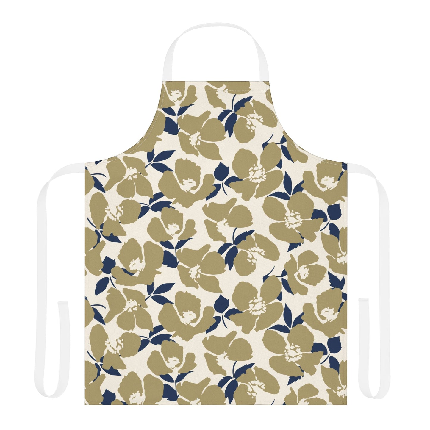 Apron | Gold & Blue | Poppy