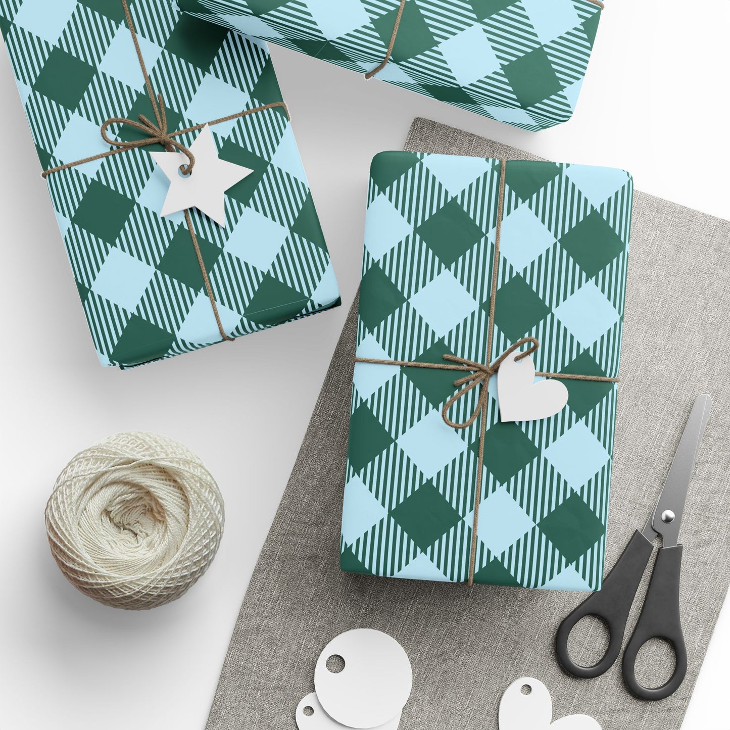 Gift Wrap | New Orleans, Louisiana | Gingham