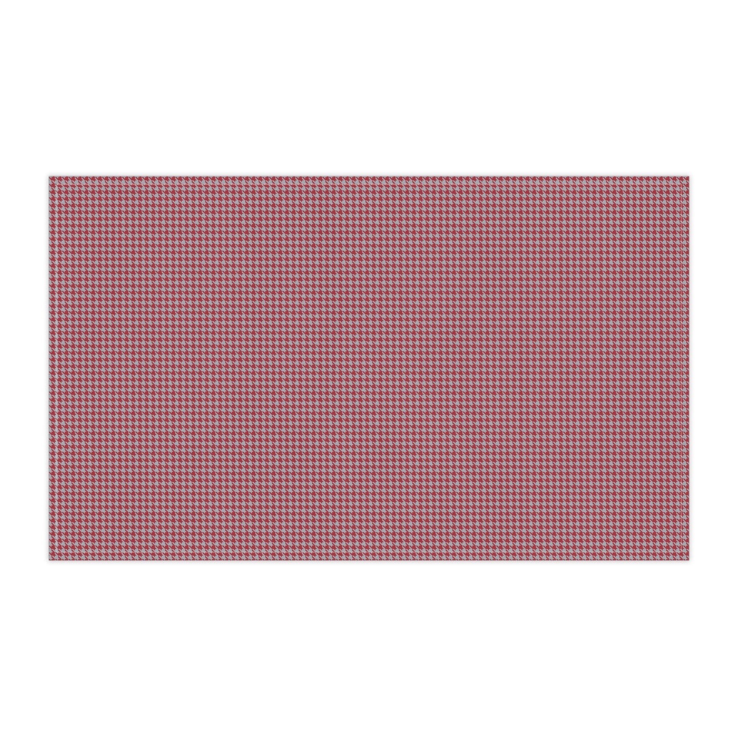 Tea Towels | Red & Gray | Houndstooth