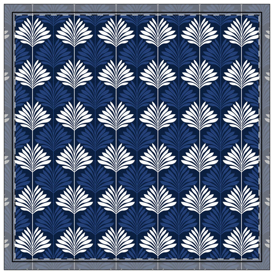 Napkin 4-set | Navy & White | Deco