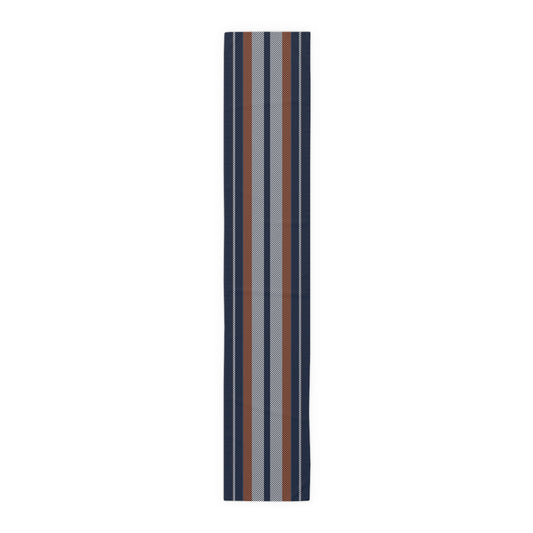 Table Runner | Orange & Blue | Stripe