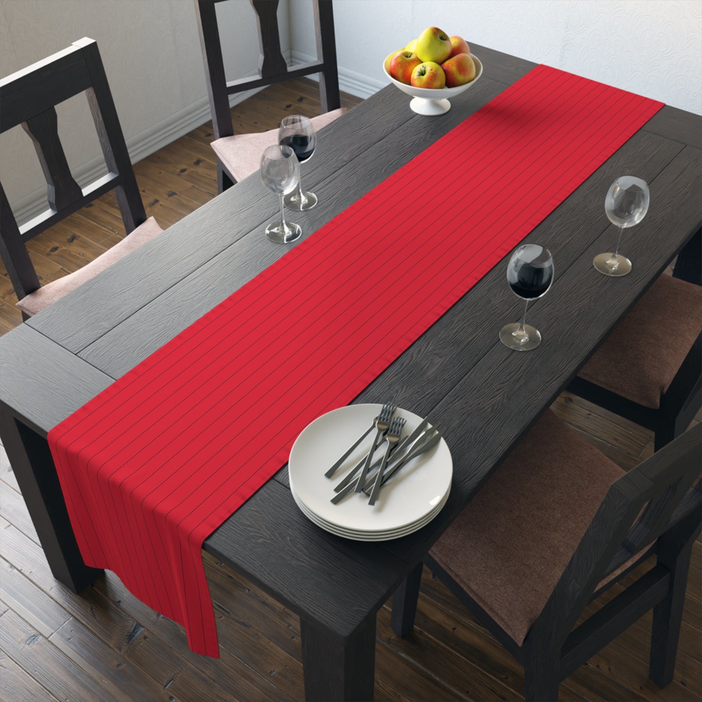 Table Runner | Raleigh, North Carolina | Pinstripe