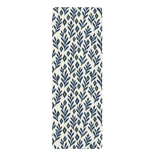 Yoga Mat | Blue & Gold | Laurel