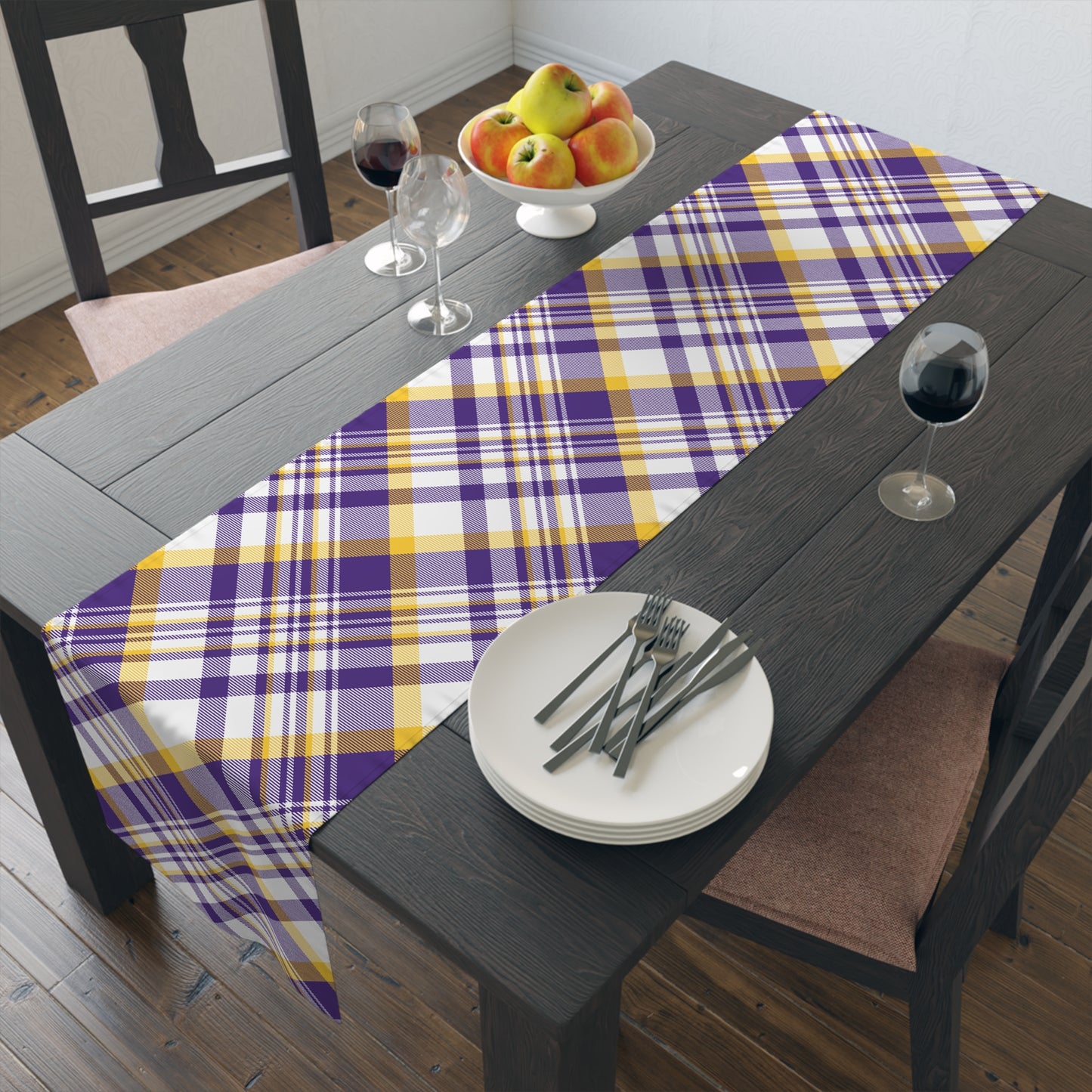 Table Runner | Baton Rouge, Louisiana | Tartan