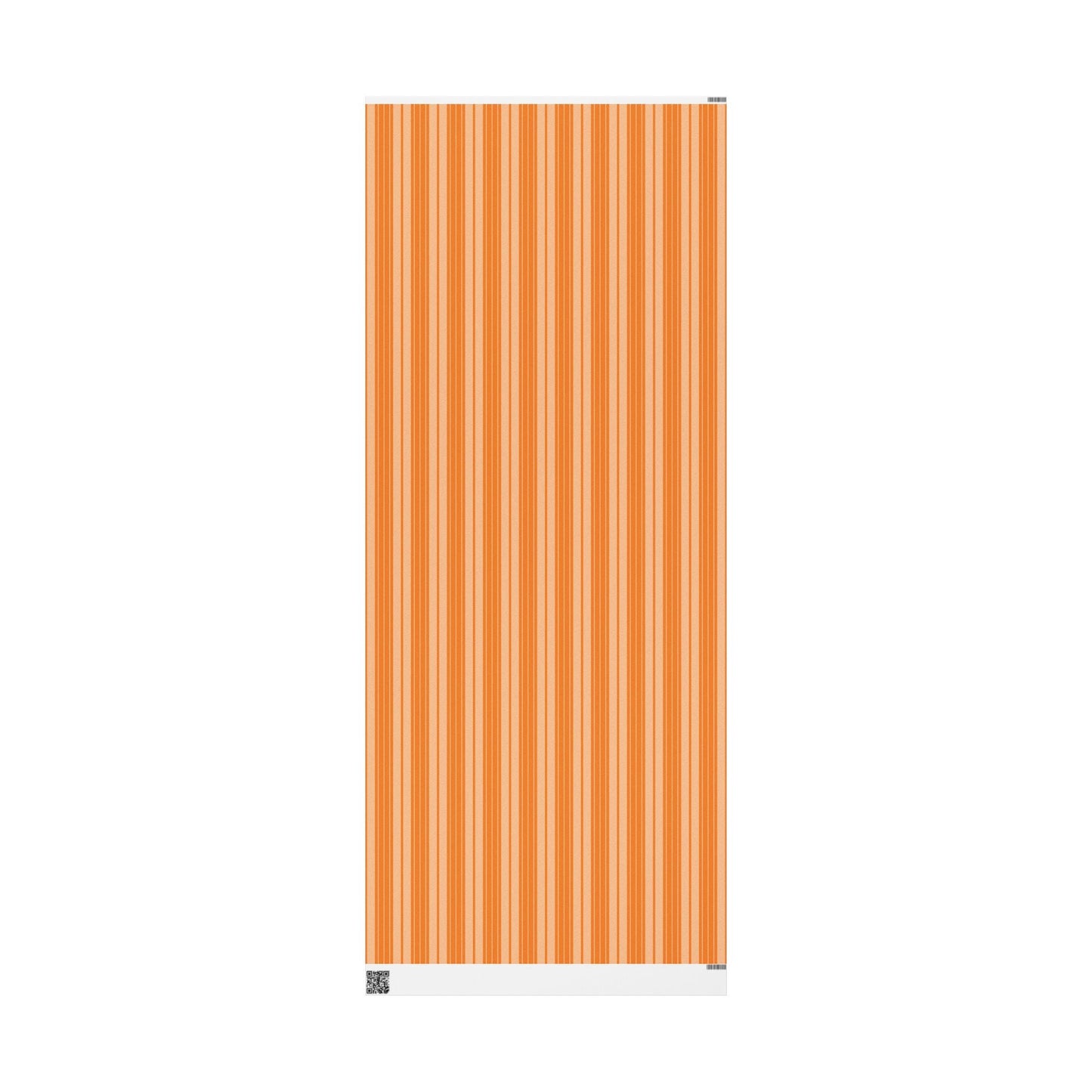 Gift Wrap | Orange & White | Stripe