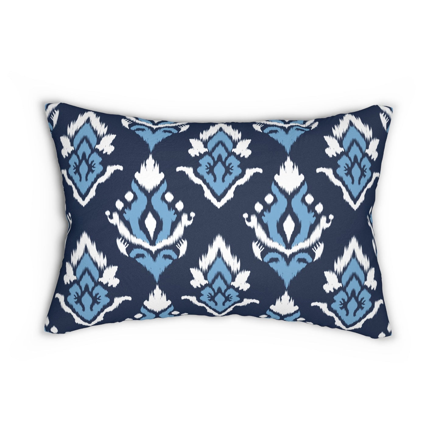 Pillow | Light Blue & White | Ikat