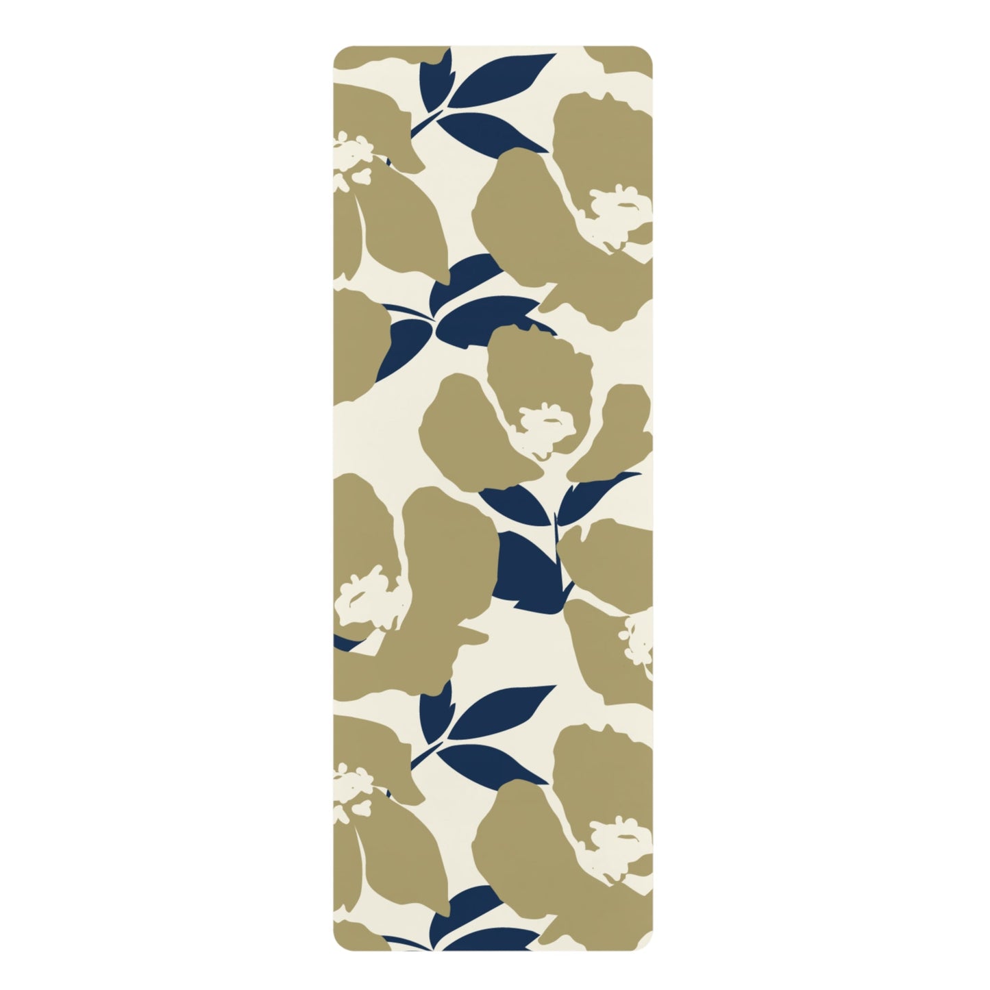 Yoga Mat | Blue & Gold | Poppy