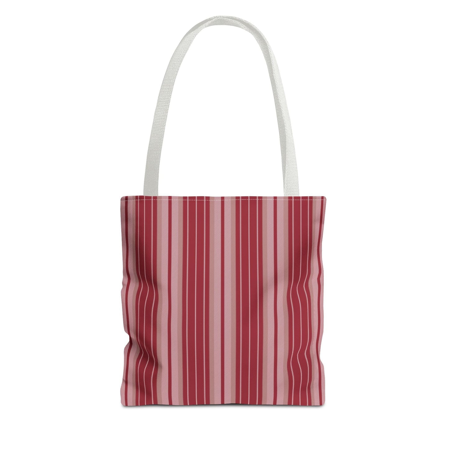 Tote Bags | Maroon & White | Stripe