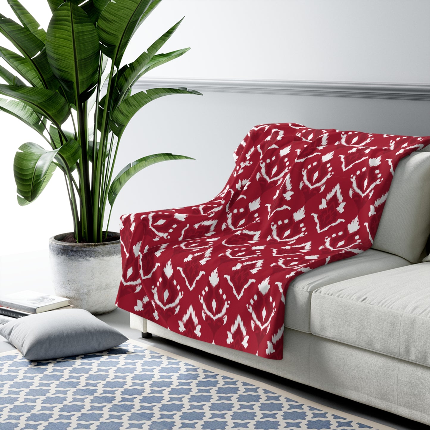 Sherpa Blanket | Bloomington, Indiana | Ikat