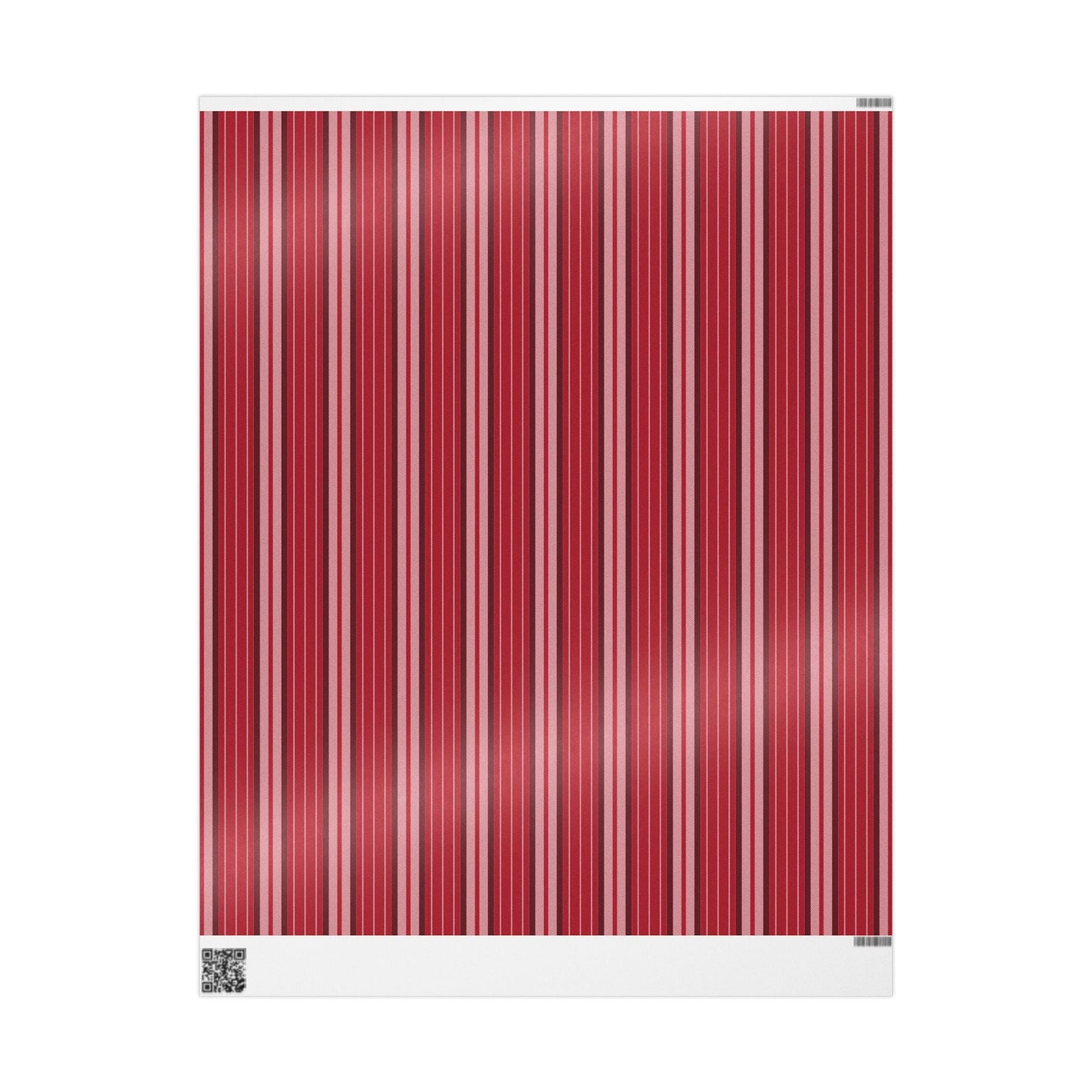 Gift Wrap | Red & Black | Stripe