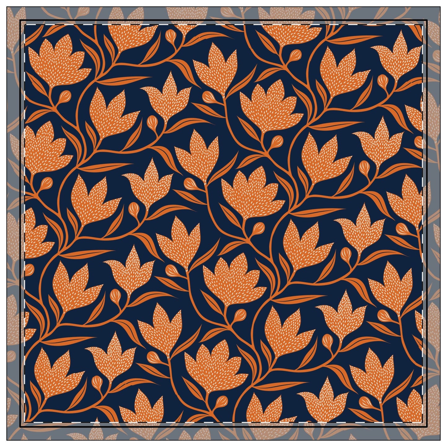 Napkins | Orange & Blue | Magnolia