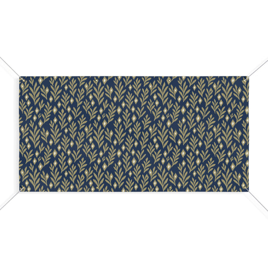 Banner | Gold & Blue | Laurel