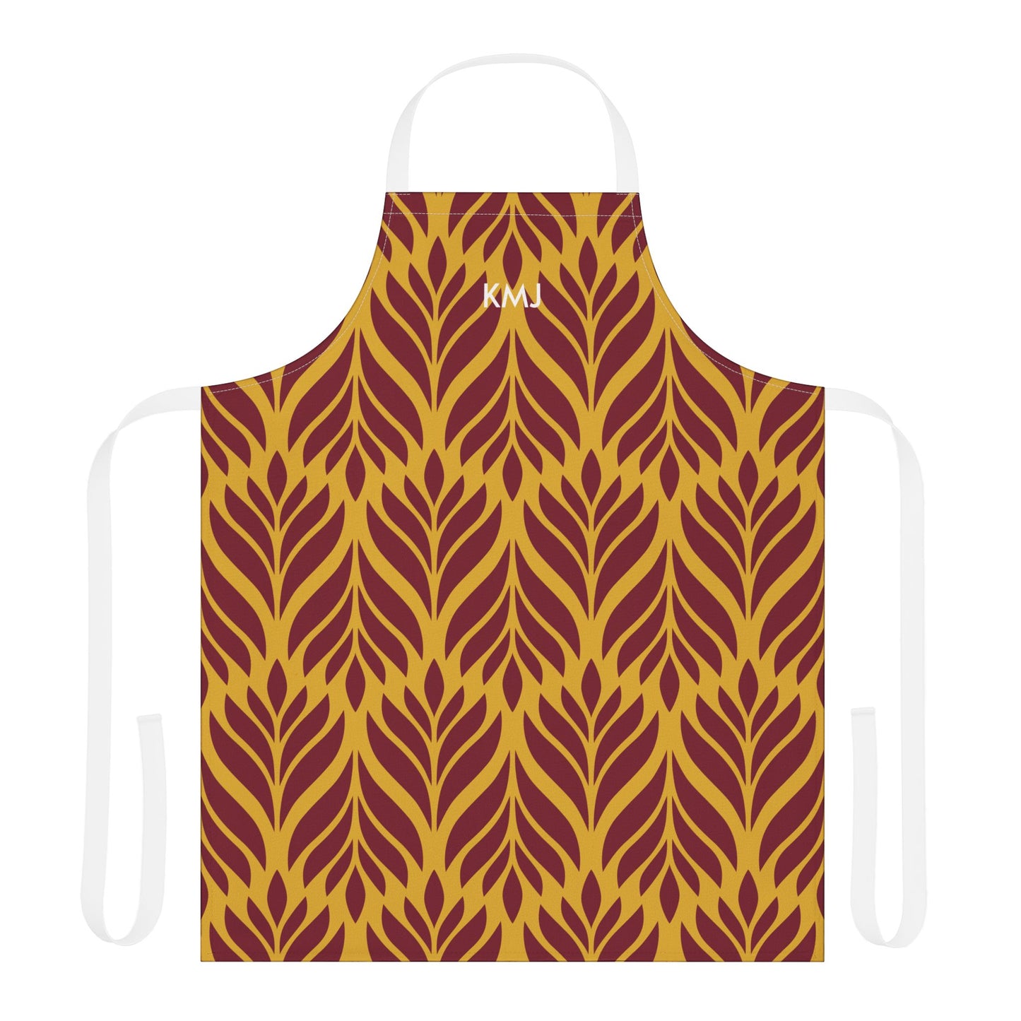 Apron - Personalized | Red & Yellow | Palm