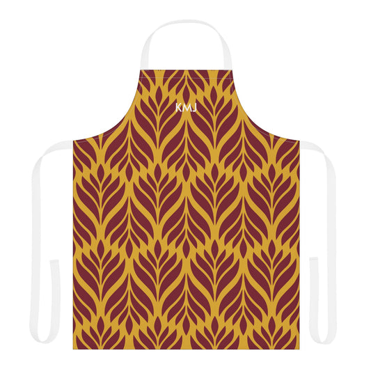 Apron - Personalized | Red & Yellow | Palm