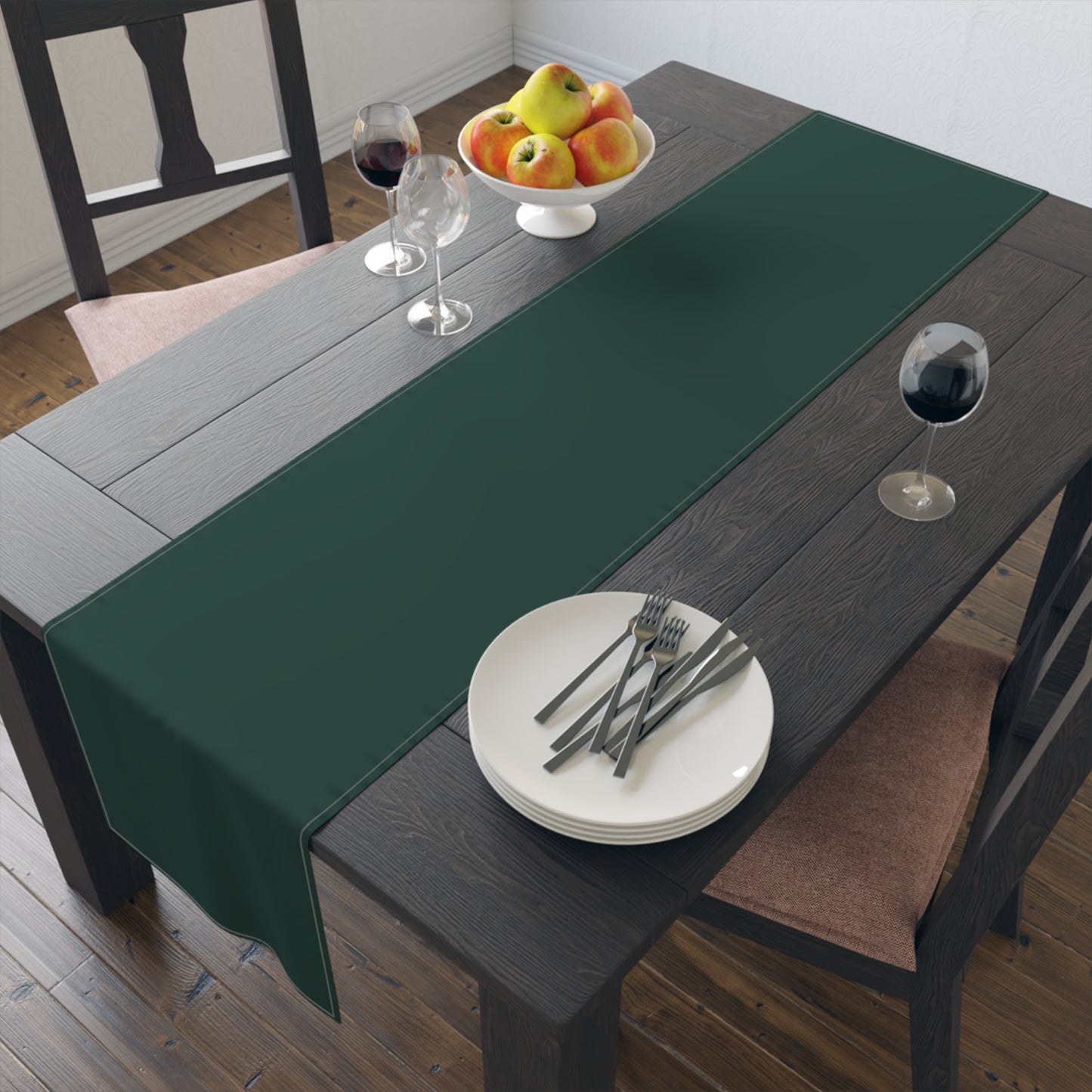 Table Runner | Eugene, Oregon | Dark